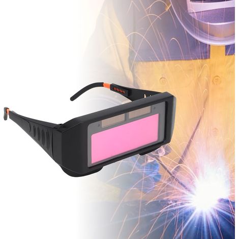 Schweißerbrille mit automatisch abdunkelnder Linse und Solarpanel – Schutzausrüstung für Schweißer (1/5)
