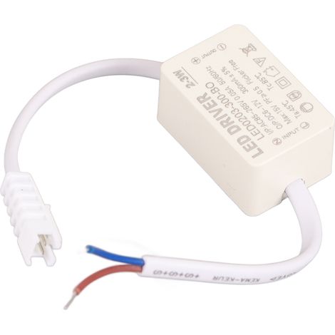Alimentation LED à Courant Constant 300mA, Haute Puissance AC 85‑265V, Sortie DC 6‑12V pour Éclairage LED