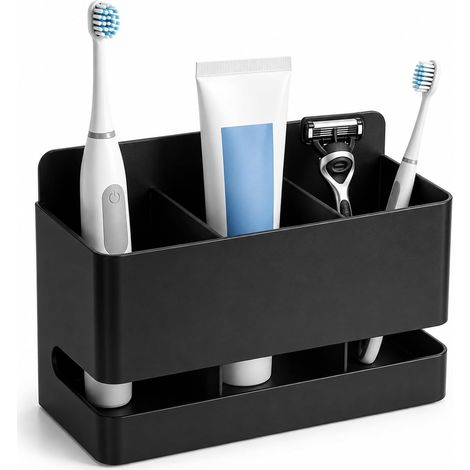 Electric Toothbrush Holder Wall Mounted No Drilling, Aluminium (1/5)