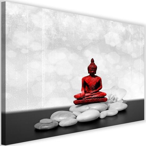 Tableau décoratif Zen Méditer Bouddha 60x40 (1/5)