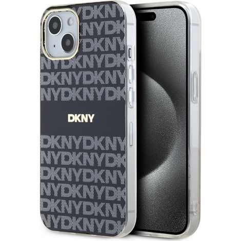 Custodia rigida per iPhone 14 dkny MagSafe nera (1/5)