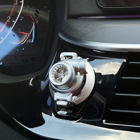 Cubierta para el botón de arranque, cubierta para el botón de arranque/parada con forma de turbo y respaldo autoadhesivo (1/5)