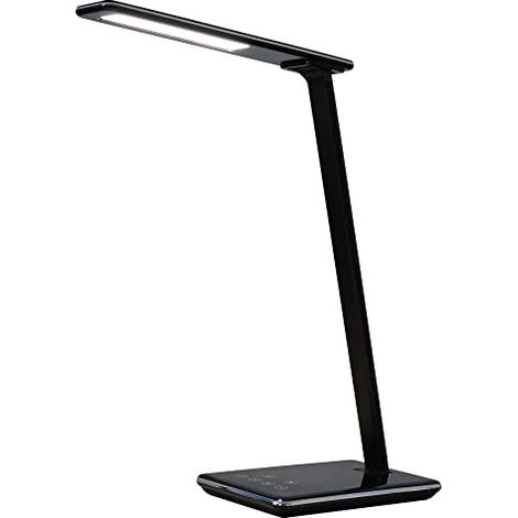 Unilux LINKA lampada da tavolo nera LED dimmerabile (1/4)