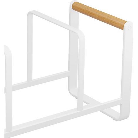 Étagère à casseroles pour placard de cuisine, rangement pour planches à découper, séparateur de couvercles pour évier, support de rangement pour casseroles (1/5)