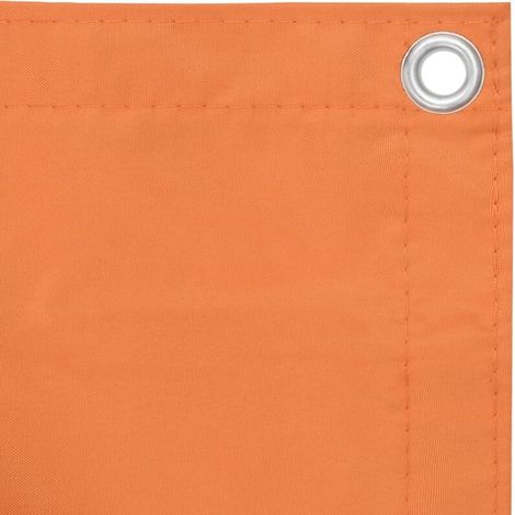 INLIFE Écran de balcon Tissu Oxford Orange 90x500 cm (1/5)