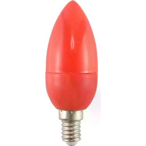 Ampoules LED rouges à bougie, lumière divine, économie d'énergie, culot E14-AquaForge (1/5)