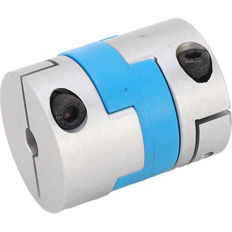 Accouplement à glissière croisée, accouplement à arbre flexible en alliage d'aluminium à haute torsion pour vis de servomoteur D40L50 (1/5)