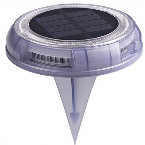 LED Lampe Solaire Exterieur, Lumiere LED Exterieur Solaire et Auto On/Off Lampe de pont Solaire avec étanchéité IP68 pour Escalier passerelles, jardins, patios (Chaud-blanc lot de 4) (1/5)