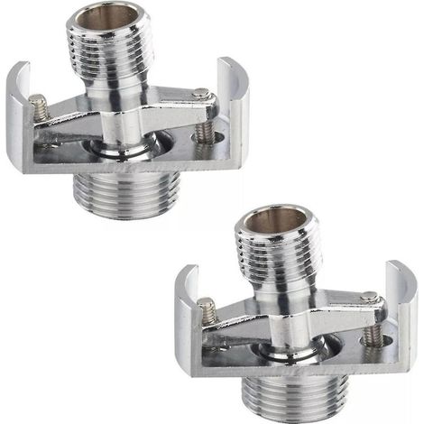 2x Ajuster l'angle du tuyau d'entrée d'air, du pommeau de douche en cuivre, du coude coudé et de la vis excentrée (1/5)
