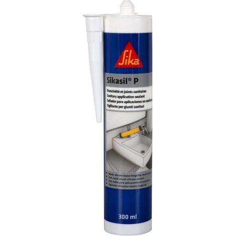 Universeller Silikondichtstoff für Dichtungen - SIKA Sikasil-P Marine - Transparent - 300ml