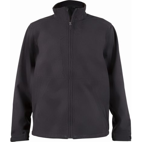 STIER Softshelljacke Finley dunkelanthrazit/schwarz Größe XL, Übergangsjacke, Arbeitsjacke, atmungsaktiv, Kälteschutz