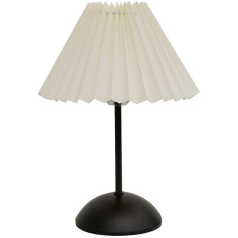 Lampe de table rétro lampe de chevet en forme de parapluie plissé veilleuse adaptée à la chambre (1/3)