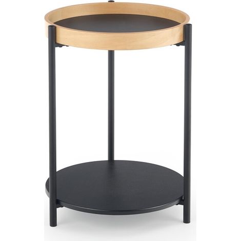 Mesa auxiliar Houston 364 , 55x0x0cm, Diámetro: 44, Metal, Redonda