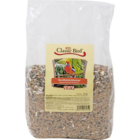 Classic Bird Großsittichfutter 2,5 kg Vogelfutter