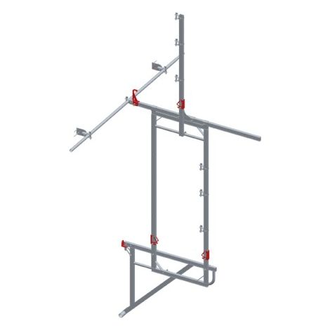 Echafaudage de toit OSSMAN® avec fixation sur lucarne - DIMOS - 2000 mm (1/5)