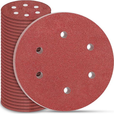 Schleifpapier 225mm Klett P80 30 Stück für Trockenbauschleifer (1/5)