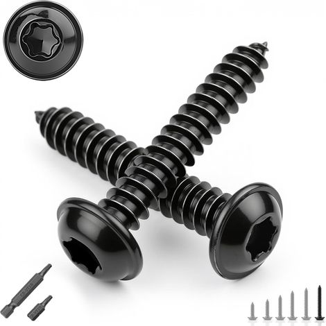 M3x20mm Vis Penture Torx 70 Pièces M3 Vis Acier Inoxydable A2 V2A (1/5)