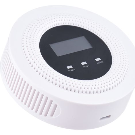 Intelligenter WLAN-Gasleckdetektor für Erdgas, Biogas, Methan, SmartLife-App, Fernsteuerung, Benachrichtigungen.