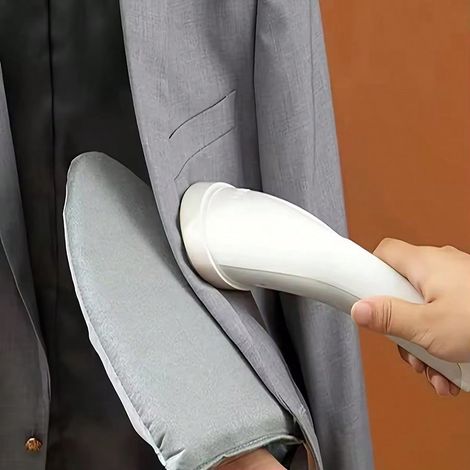 Planche à repasser électrique portable compacte - Coussin en éponge durable pour un repassage rapide et facile - Design pliable économisant de l'espace, adapté au voyage et à la maison (1/5)