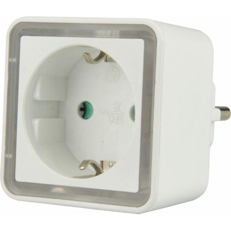 LED-Nachtlicht mit Steckdose eckig Nachtlichter (1/2)