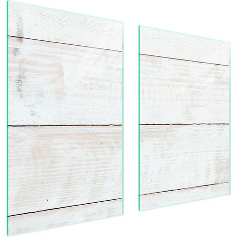PLACA PROTECTORA DE VIDRIO PARA COCINA 65x52 MADERA (1/5)