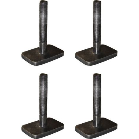 Lot de 4 adaptateurs pour rainures en T Thule T-Track 697-6 (1/3)