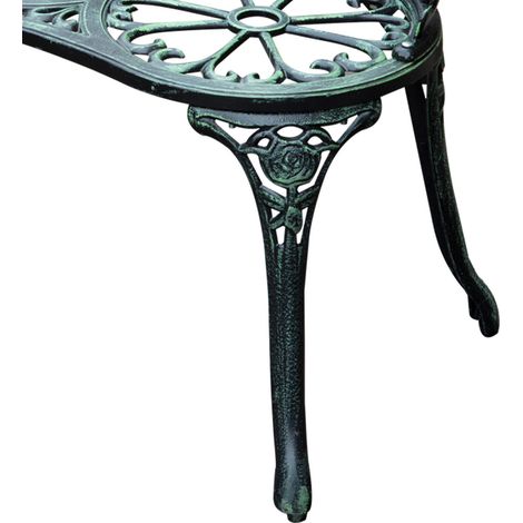 Sitzmöbel Sitzbank 2 Sitzer Metall 100 cm HAVRYA (1/4)