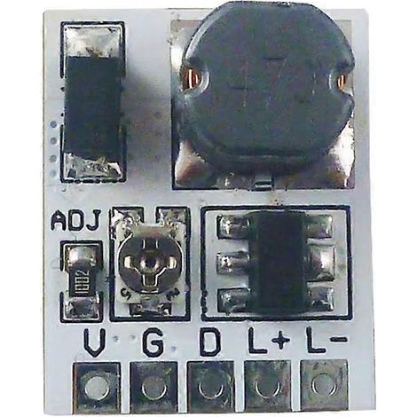 LD24AJTAMINI Module de commande de gradation LED DC 6-25V 12V 24V, courant constant réglable PWM 0-910mA, 1 pièce (1/5)