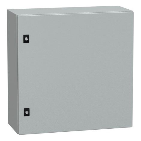 Armario compacto SPACIAL ciego IP66 600x600x250 mm, acero con acabado en polvo RAL 7035