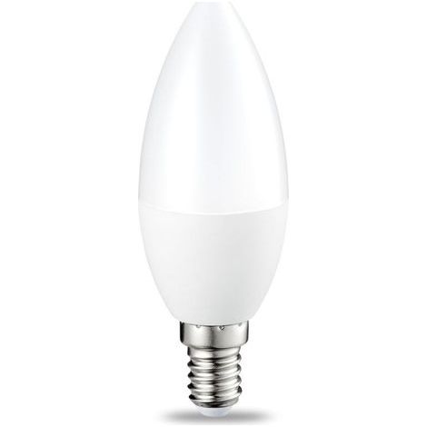 Ampoule LED Dimmable E14 Forme Bougie, 5W Équivalent à 40W, Blanc Froid 5000K, 470lm, Ampoule Bougie B35 avec Petit Culot à Vis, Lampe Intensité Variable 220-240V, Lot de 6-RAPANDA (1/3)