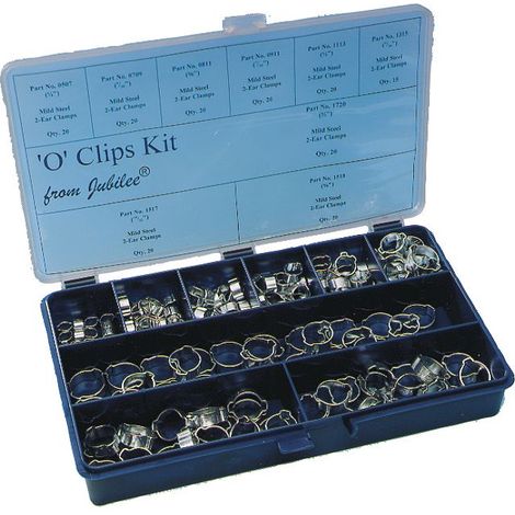 Colliers de serrage - O clips 175pcs Jubilee JUBOX175 (1/3)