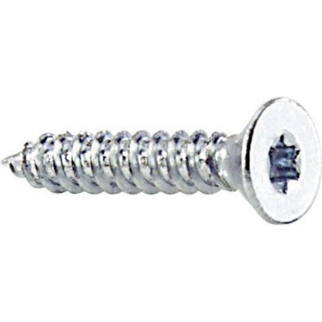 839573 Blechschrauben 4.2 mm 9.5 mm T-Profil DIN 7982 Stahl verzinkt 100 St.