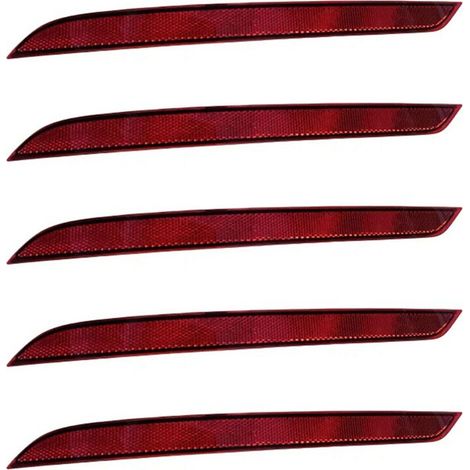 5X Riflettore di finitura paraurti posteriore sinistro 31656677 per XC60 2018-2023 Piastra luce di segnalazione riflettente (1/2)