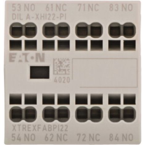 Eaton DILA-XHI22-PI Hilfsschalterblock 2 Schließer, 2 Öffner 4 A 1 St. (1/5)