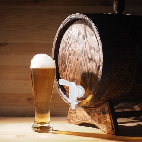 Lot de 3 robinets de brassage de bière en plastique avec accessoires pour le brassage de bière à domicile (1/5)