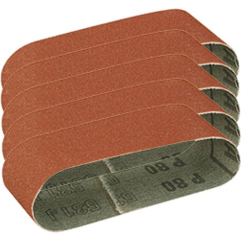 Proxxon - Schleifbänder für BBS/S Korn 80, 5 Stück - 28922