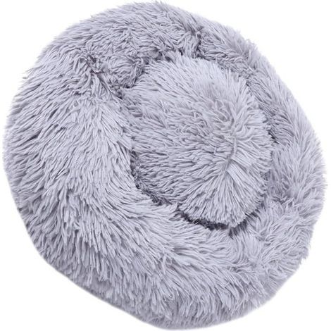 Plush Dog Bed Mat, Cozy Washable Pet Cushion with Removable Sleeping Nest for Puppies