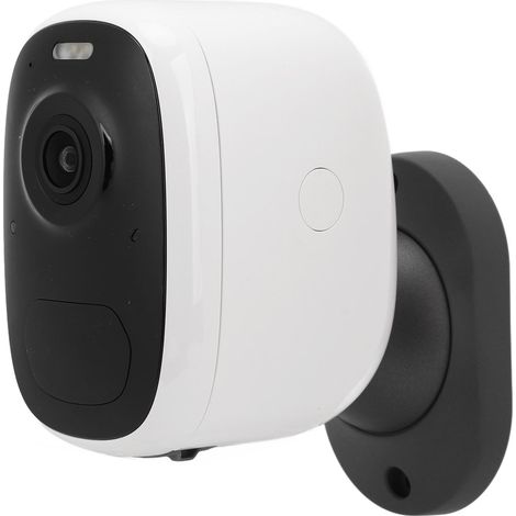 Caméra sans fil 4MP rechargeable avec détecteur de mouvement PIR, vision nocturne, audio bidirectionnel et Wi-Fi pour la sécurité de votre domicile. (1/5)