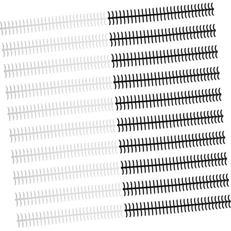 Bobines de reliure spirale en plastique ABOOFAN à 30 anneaux pour (1/5)