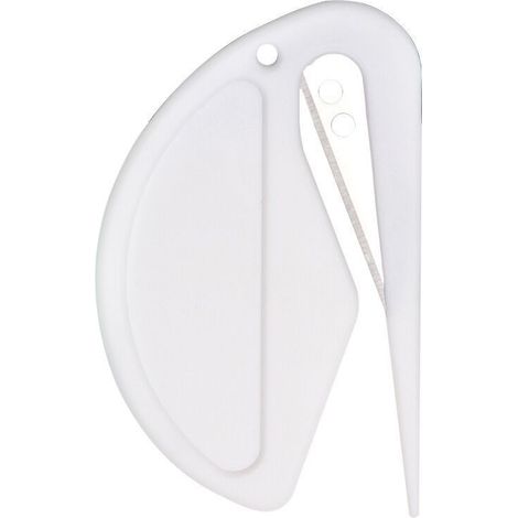 Mini ouvre-lettres en plastique, ouvre-enveloppes, coupe-papier, couteau d'art, coupe-corde, coupe-cordes en caoutchouc, ouvre-nœuds pour poils de chat (1/5)