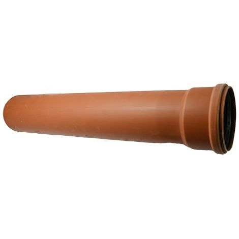 TUBO 1 BICCHIERE RAL 8023 Misura: Diam. 140 lungh. 3000