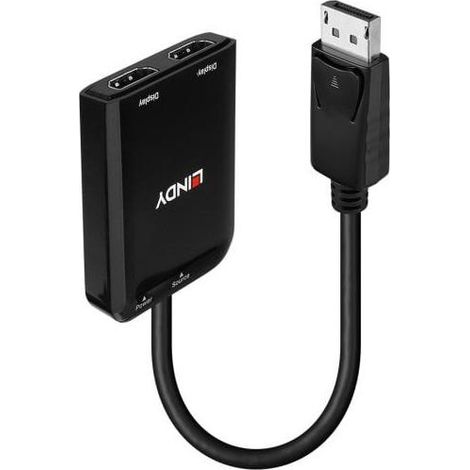 Hub Lindy MST con 2 porte DisplayPort e HDMI, modello 38433 (1/4)