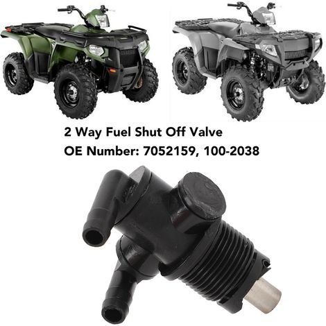 Zweiwege-Absperrventil für Kraftstoffhahn 100-2038, Ersatzteil für Polaris Sportsman 400, 500, 600, 700 (2004–2005) (1/5)