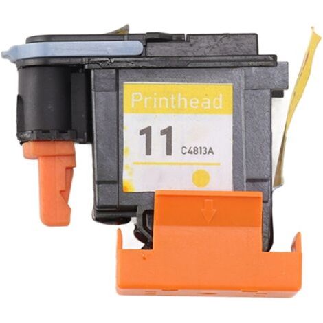 Tête d'impression jaune pour imprimante HP Designjet 100, 110, 111, 500, 510, 800 et 813. Boîtier en ABS résistant à la décoloration et à la rouille. (1/5)