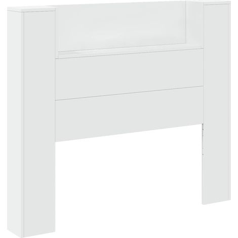 Maison Exclusive - Testiera Letto Bianco Legno ingegnerizzato
