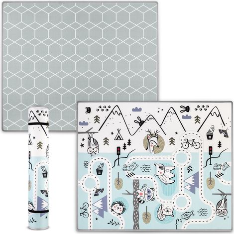 Tappetino educativo in schiuma 180 x 150 x 1,5 cm Nukido NK-342 (1/5)