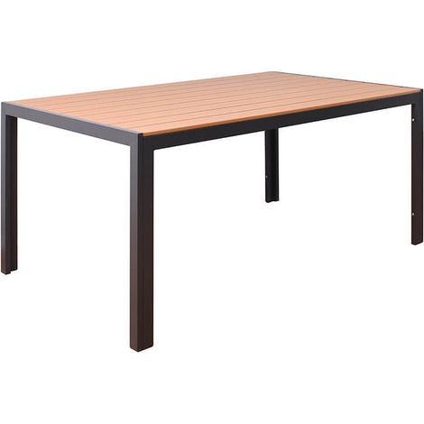 HOME DELUXE Gartentsich CANTOS SEDIA 150 x 90 cm Gartenmöbel, Loungemöbel, Aluminiumtisch, Balkontisch  Gartenmöbel Tisch Balkontisch Klappbar (1/5)