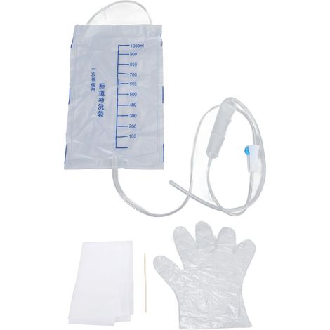 Kit de Nettoyage du Côlon en Silicone pour Détox et Relaxation, Thérapie Hydrothermique Intestinale à Usage Domestique (1/5)