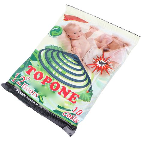 Lot de 10 spirales anti-moustiques, accessoires pour encens et insecticide (1/5)
