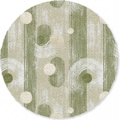 ALFOMBRA Artístico - Moderno - Verde 120x120 cm (1/5)